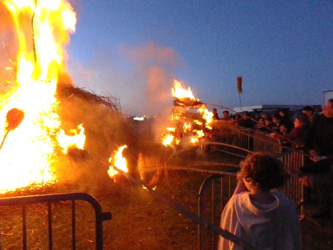 Brandounons la nielle, la nielle, Brandounons la nielle et l'échardon